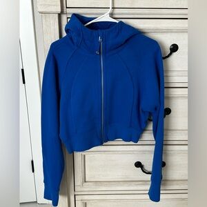 Lululemon full zip scuba sweatshirt